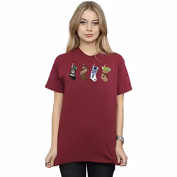 Star Wars - T-shirt - Femme (Bordeaux)