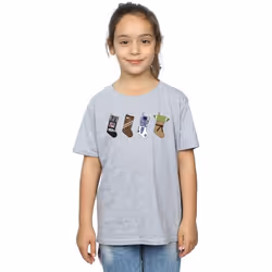 Star Wars - T-shirt - Fille (Gris chiné)