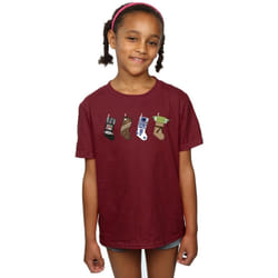 Star Wars - T-shirt - Fille (Bordeaux)