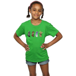 Star Wars - T-shirt - Fille (Vert vif)