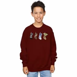 Star Wars - Sweat - Garçon (Bordeaux)