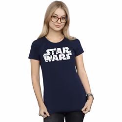 Star Wars - T-shirt - Femme (Bleu marine)