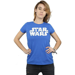 Star Wars - T-shirt - Femme (Bleu roi)
