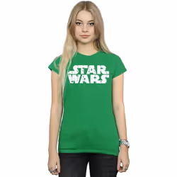Star Wars - T-shirt - Femme (Vert vif)