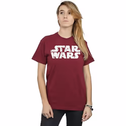 Star Wars - T-shirt - Femme (Bordeaux)