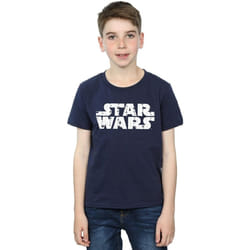 Star Wars - T-shirt - Garçon (Bleu marine)