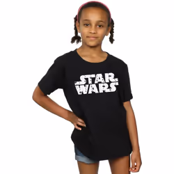 Star Wars - T-shirt - Fille (Noir)