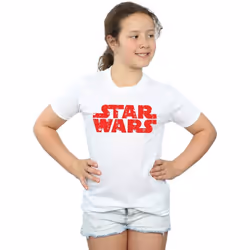 Star Wars - T-shirt - Fille (Blanc)