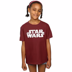 Star Wars - T-shirt - Fille (Bordeaux)