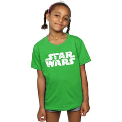 Star Wars - T-shirt - Fille (Vert vif)