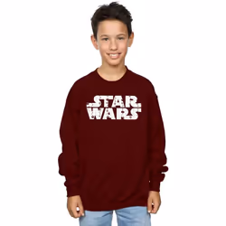 Star Wars - Sweat - Garçon (Bordeaux)