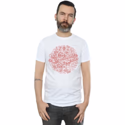 Star Wars - T-shirt DEATH STAR - Homme (Blanc)