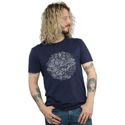 Star Wars - T-shirt DEATH STAR - Homme (Bleu marine)