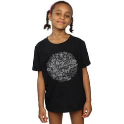 Star Wars - T-shirt DEATH STAR - Fille (Noir)