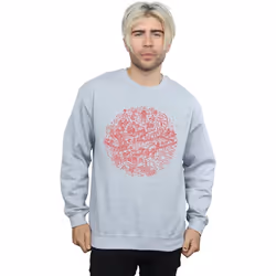 Star Wars - Sweat DEATH STAR - Homme (Gris chiné)