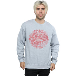 Star Wars - Sweat DEATH STAR - Homme (Gris chiné)