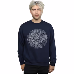 Star Wars - Sweat DEATH STAR - Homme (Bleu marine)