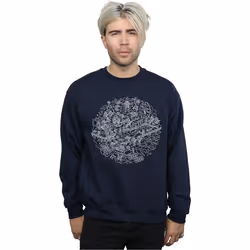 Star Wars - Sweat DEATH STAR - Homme (Bleu marine)