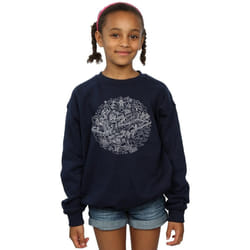 Star Wars - Sweat DEATH STAR - Fille (Bleu marine)