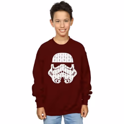 Star Wars - Sweat - Garçon (Bordeaux)