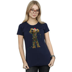Star Wars - T-shirt - Femme (Bleu marine)