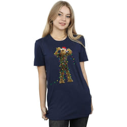 Star Wars - T-shirt - Femme (Bleu marine)