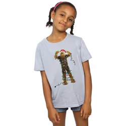 Star Wars - T-shirt - Fille (Gris chiné)