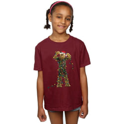 Star Wars - T-shirt - Fille (Bordeaux)