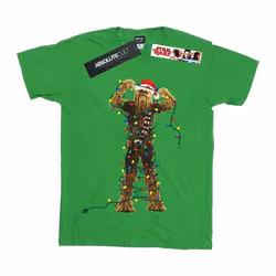 Star Wars - T-shirt - Fille (Vert vif)