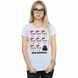 Star Wars - T-shirt HUMBUG - Femme (Gris chiné)