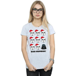 Star Wars - T-shirt HUMBUG - Femme (Gris chiné)