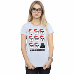 Star Wars - T-shirt HUMBUG - Femme (Gris chiné)