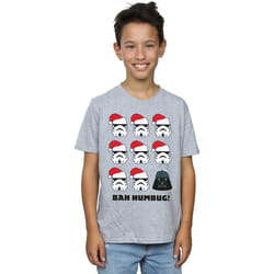Star Wars - T-shirt HUMBUG - Garçon (Gris chiné)