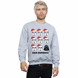 Star Wars - Sweat HUMBUG - Homme (Gris chiné)