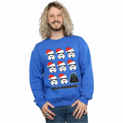 Star Wars - Sweat HUMBUG - Homme (Bleu roi)