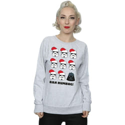 Star Wars - Sweat HUMBUG - Femme (Gris chiné)