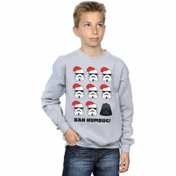 Star Wars - Sweat HUMBUG - Garçon (Gris chiné)