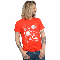 Star Wars - T-shirt - Homme (Rouge)