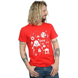 Star Wars - T-shirt - Homme (Rouge)