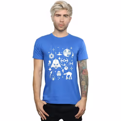 Star Wars - T-shirt - Homme (Bleu roi)