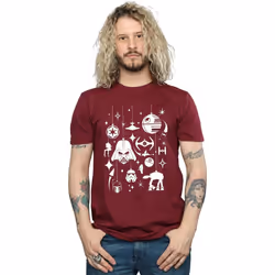 Star Wars - T-shirt - Homme (Bordeaux)