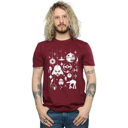 Star Wars - T-shirt - Homme (Bordeaux)