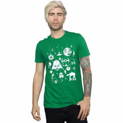 Star Wars - T-shirt - Homme (Vert vif)