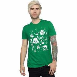 Star Wars - T-shirt - Homme (Vert vif)