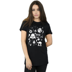 Star Wars - T-shirt - Femme (Noir)