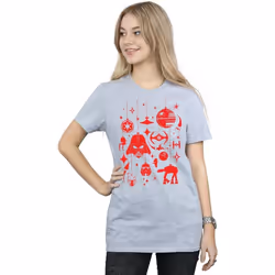 Star Wars - T-shirt - Femme (Gris chiné)