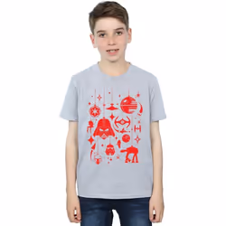 Star Wars - T-shirt - Garçon (Gris chiné)