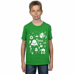 Star Wars - T-shirt - Garçon (Vert vif)