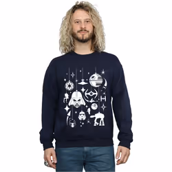 Star Wars - Sweat - Homme (Bleu marine)