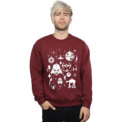 Star Wars - Sweat - Homme (Bordeaux)
